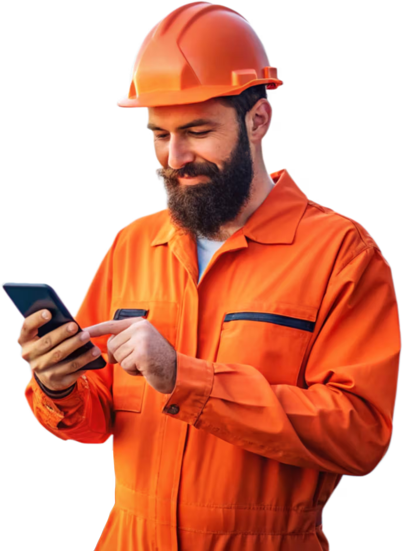 seafarer search providers in his phone