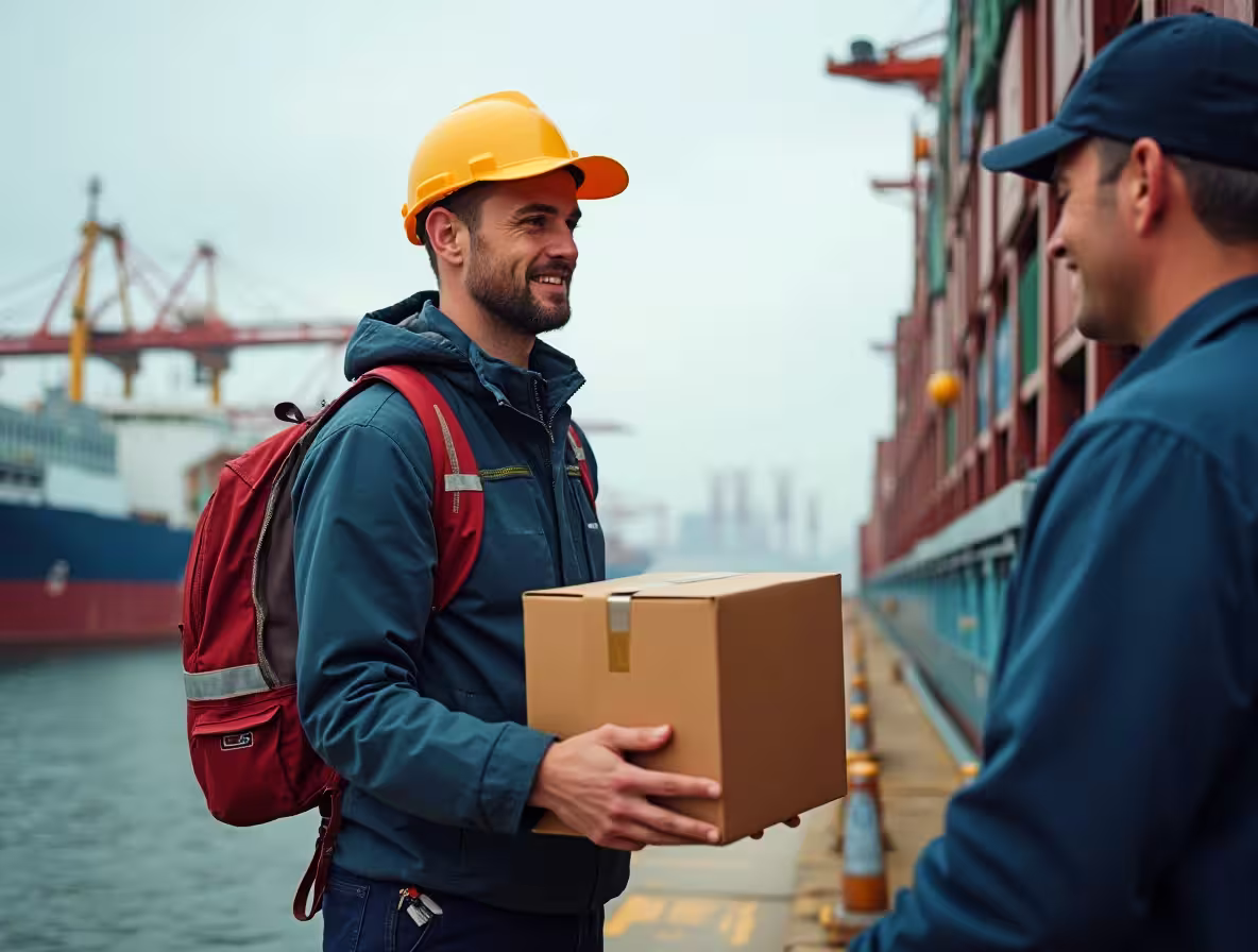 deliver to seafarer